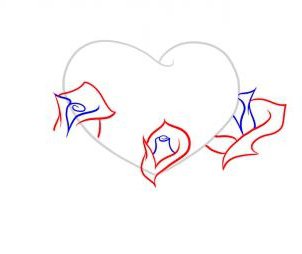 comment dessiner un beau coeur