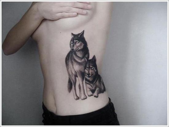 signifiant tatouage loup