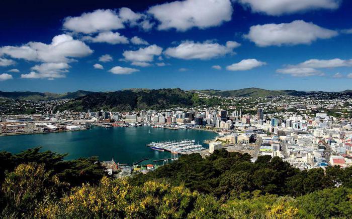 la capitale de la Nouvelle-Zélande Wellington 