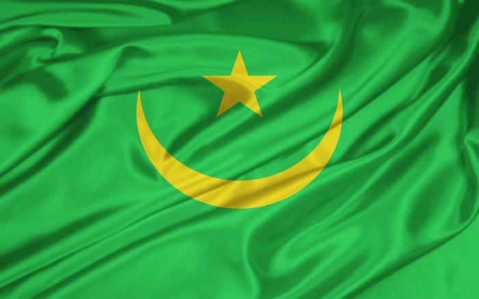 drapeau de l'état de la Mauritanie